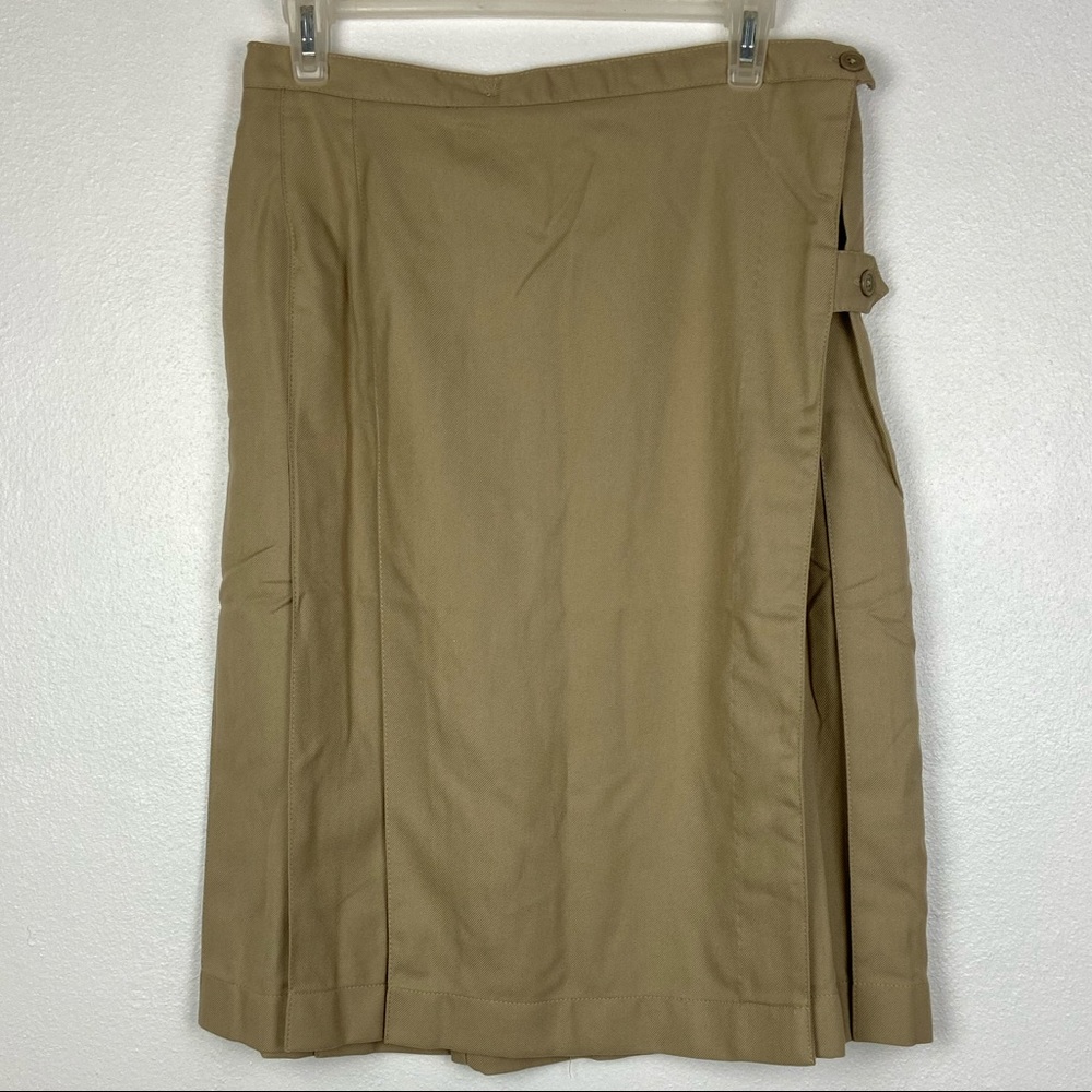 Land End School uniform skirt khaki